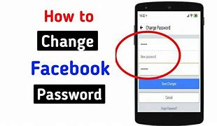 Image result for Changing Facebook Password On iPhone