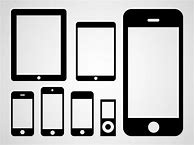 Image result for iPhone 5 Black and White Image Outline