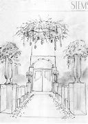 Image result for Wedding Decoration Drawing