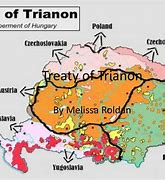 Image result for Treaty of Trianon Map