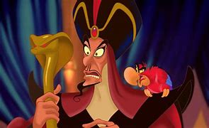 Image result for Disney Aladdin Jafar Iago