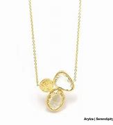 Image result for 18K Yellow Gold with Synthetic Diamond