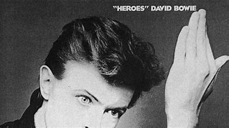 Image result for David Bowie Heroes Cover