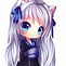 Image result for Rainbow Anime Cat Girl