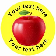 Image result for Printable Apple Stickers