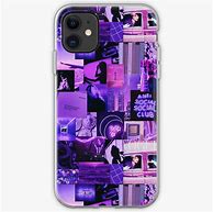 Image result for Aesthetic Clear Purple Phone Cases