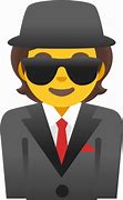 Image result for Guy in Suit Emoji
