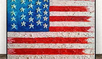 Image result for American Flag Draped Art Canvas