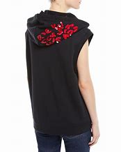 Image result for Sleeveless Zip Hoodie