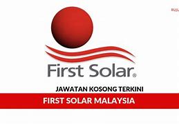 Image result for First Solar Malaysia