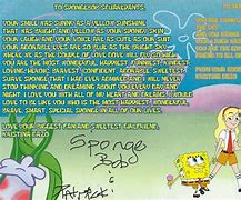 Image result for Poem About Spongebob