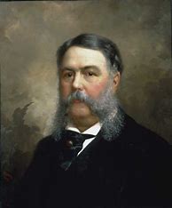 Image result for Chester Arthur Painting