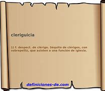 Image result for cleriguicia