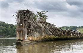 Image result for Mallows Bay Ship Graveyard