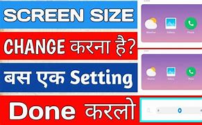 Image result for Screen Size Change
