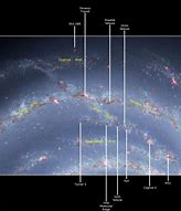 Image result for Milky Way Map Earth Location