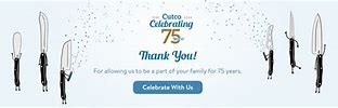 Image result for CUTCO Celebrating 75 Years