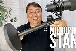 Image result for Microphone Stand with Mic