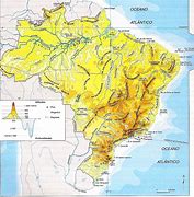 Image result for Mapa De Elevacao Do Brasil