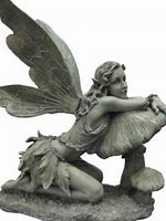 Image result for resin garden statues fairies