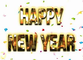 Image result for Happy New Year Text PNG