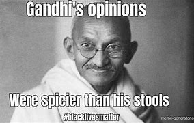 Image result for Gandhi Meme Vegana