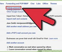 Image result for How to Change a Email Password