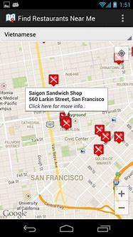 Image result for Local Restaurants Map
