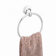 Image result for Brushed Nickel Bathroom Towel Holder