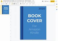 Image result for Kindle Book Cover Format