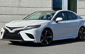 Image result for 2018 Camry XSE White Black
