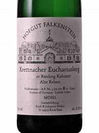 Image result for Hofgut Falkenstein Krettnacher Euchariusberg Riesling Kabinett Alte Reben