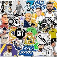 Image result for Real Madrid Stickers