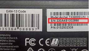 Image result for Where Is the Serial Number for Sharp Products