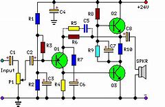 Image result for Class A Audio Amplifier Circuit