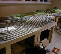 Image result for 3 Ft. X 5 FT 00 Model Train Layout
