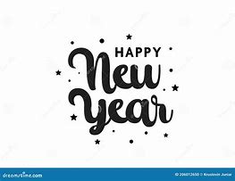 Image result for Happy New Year Written in White Color