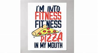 Image result for Fitness Pizza Meme