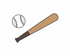 Image result for Baseball Bat Drawing