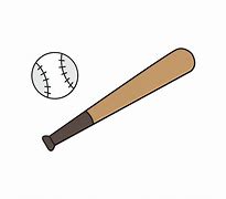 Image result for Easy to Draw Baseball Bat
