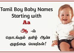 Image result for Stylish Tamil Names for Boys