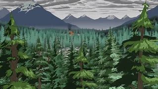Image result for Cartoon Forest Trees