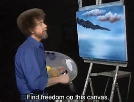 Image result for Bob Ross Pixel Art