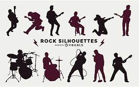 Image result for Silhouettes of Musicians