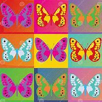 Image result for Pop Art Butterfly