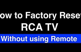 Image result for Reset RCA TV