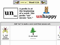 Image result for Prefix Un Words Worksheets