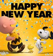 Image result for Peanuts Woodstock Happy New Year