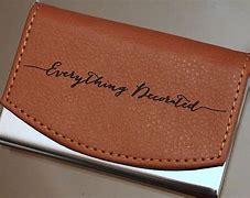 Image result for Leather Single Gift Card Holder