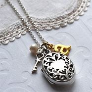 Image result for Sterling Silver Picture Locket Necklace